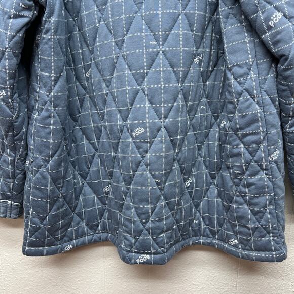 Fashion Womens Quilted Knit Jacket 4XL Pockets Warm Cozy Outdoors Casual Errands - Picture 11 of 12